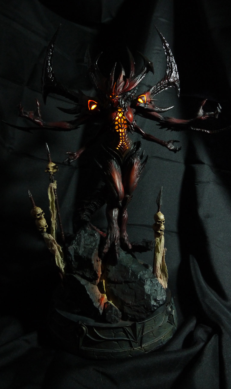 Illustration for article titled Sideshow's Diablo III Statue Is The Real Prime Evil